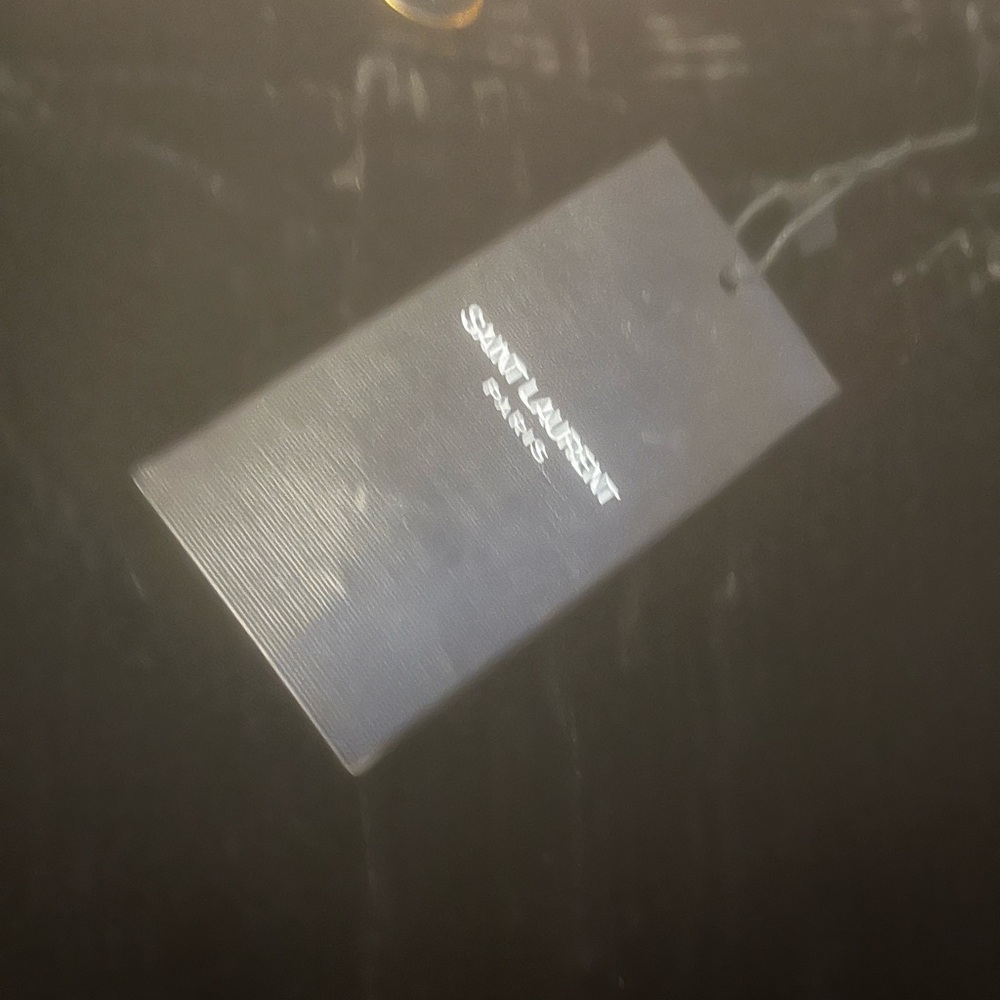 Saint Laurent Noir Velour Pants